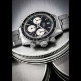 ROLEX. A RARE AND ATTRACTIVE STAINLESS STEEL CHRONOGRAPH WRISTWATCH WITH “SIGMA” DIAL AND BRACELET - Foto 1