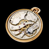 PATEK PHILIPPE. A BEAUTIFUL AND RARE 18K PINK GOLD POCKET WATCH WITH PINK DIAL - Foto 5