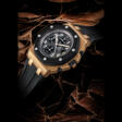 AUDEMARS PIGUET. AN 18K PINK GOLD AND CERAMIC AUTOMATIC CHRONOGRAPH WRISTWATCH WITH DATE - Auktionsware
