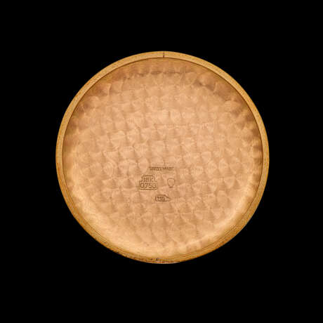 EBERHARD & CO. A LARGE 18K PINK GOLD SINGLE BUTTON CHRONOGRAPH WRISTWATCH - фото 5
