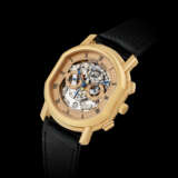 DANIEL ROTH. AN 18K PINK GOLD AUTOMATIC SEMI-SKELETONISED CHRONOGRAPH WRISTWATCH WITH DATE - фото 1