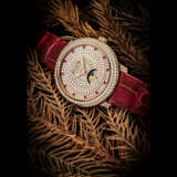 PATEK PHILIPPE. A LADY’S ELEGANT 18K PINK GOLD AND DIAMOND-SET WRISTWATCH WITH MOON PHASES - фото 1