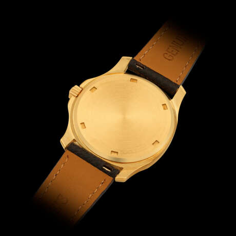 PATEK PHILIPPE. AN 18K GOLD AUTOMATIC WRISTWATCH WITH SWEEP CENTRE SECONDS AND DATE - photo 2