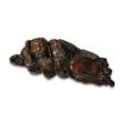 A CARVED BAMBOO FIGURE OF LI BAI - Аукционные цены