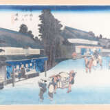 Lot 2 Farbholzschnitte von Hiroshige (1797–1858) - photo 3