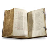 A calligraphic Bible in a dated binding - фото 5