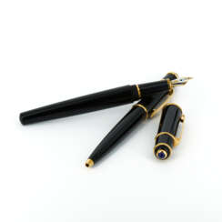 Cartier. Writing set: ballpoint pen and fountain pen