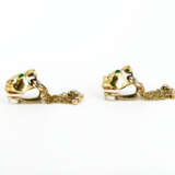 Panther-Emerald-Diamond-Ear Clip Ons - фото 2