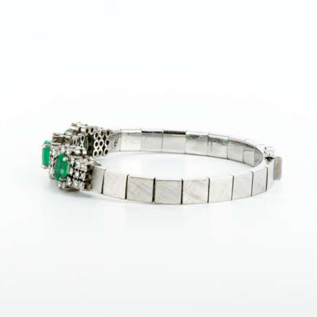 Smaragd-Diamant-Armband - Foto 2