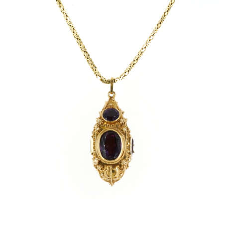 Amethyst-Pendant-Necklace - photo 1