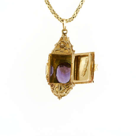 Amethyst-Pendant-Necklace - фото 4