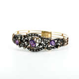 Amethyst-Diamond-Bangle - фото 1