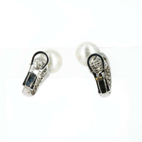 Pearl-Diamond-Ear Clip Ons - photo 3