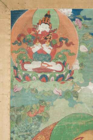 Thangka des ersten Panchen Lama - photo 18