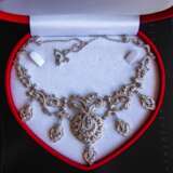 Великолепное ожерелье с бриллиантами Brilliants Filigree Baroque барочный USA - photo 3