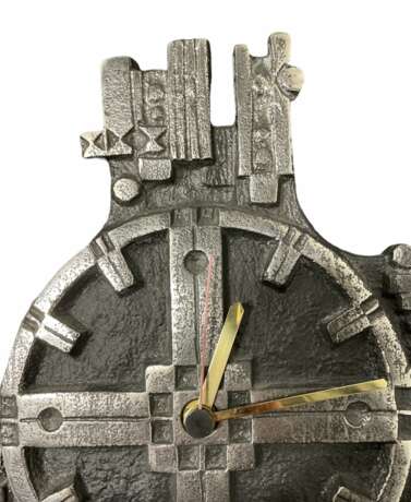 Настенные часы Олав Йоа (Olav Joa )- Норвегия 1970-е Steel Art Polaris Нержавеющая сталь 20th century г. - фото 2