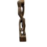 Festus O. Idehen (Festus O. Idehen) penseur africain sculpture sur bois Naturholz Design of 50-60’s 20th century - Foto 5