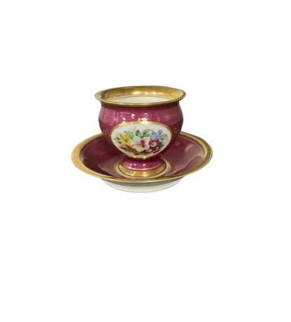 Royal Copenhagen Cup and Saucer Porcelain Empire 20th century - photo 1