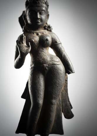 Seltene und frühe Bronze der Tara - photo 2