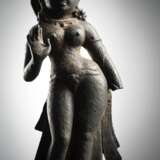 Seltene und frühe Bronze der Tara - photo 2