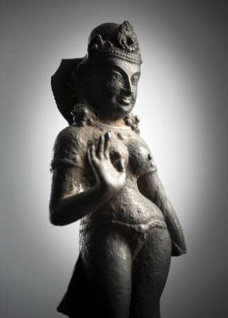 Seltene und frühe Bronze der Tara - фото 4