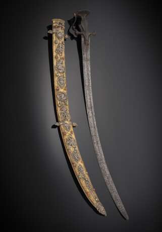 Gebogtes Schwert mit prächtiger Montierung - Foto 1