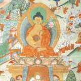 Thangka mit Darstellung des Buddha Shakyamuni - photo 3