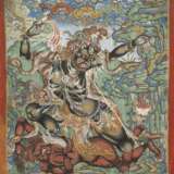 Thangka mit Darstellung von Krishnacarya - photo 1