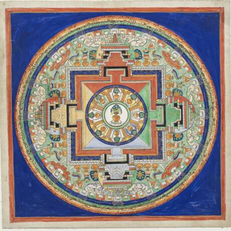 Seltene Gruppe von vier Mandala - Foto 3