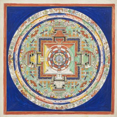 Seltene Gruppe von vier Mandala - Foto 4