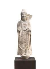 Bedeutende Marmorfigur des Buddha