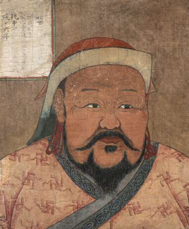Portrait des Mongolischen Herrschers Kublai Khan - Foto 1