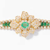 Smaragd-Brillant-Bracelet - photo 1