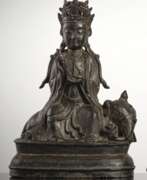 Каталог товаров. Bronze des Puxian (Samantabhadra) auf einem Elefanten