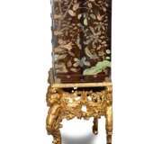 Feines und seltenes Koromandel-Lack-Kabinett auf vergoldetem Holzstand - photo 7