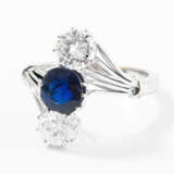 Brillant-Saphir-Ring - photo 1