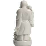Feine Dehua-Figur des stehenden Budai - Foto 3