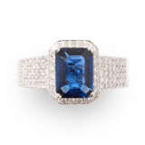 Saphir-Brillant-Ring - photo 1