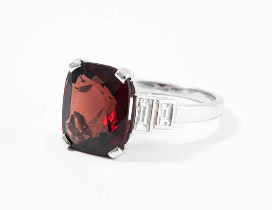 Spinell-Diamant-Ring - photo 1