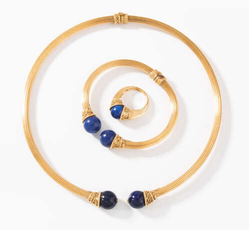 Lapislazuli-Gold-Set - фото 1