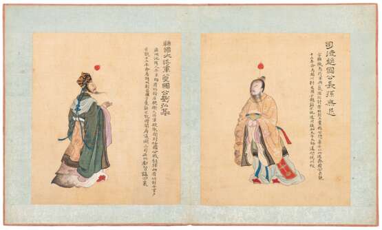 Staatsmänner und Helden der frühen Tang-Dynastie - Foto 2