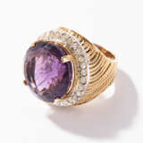 Amethyst-Brillant-Ring - photo 1