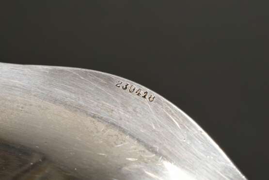 Große Sauciere auf festem Unterteller im Chippendale Stil, Wilkens, Modellnr. 230418, Silber 800, 592g, 18x23cm - фото 6