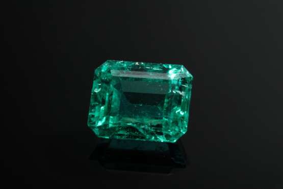 Ungefasster Smaragd (ca. 2ct), 0,40g, 8,37x6,81x4,83mm - photo 2