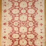 Dekorativer Ziegler Teppich mit floraler Musterung in hellen Farben, Wolle auf Baumwolle, 2. Hälfte 20.Jh., 255x165cm - photo 2