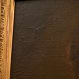 Unbekannter Portraitist des 18.Jh. „Zar Peter der Große (1672-1725)", Öl/Leinwand auf Hartfaser kaschiert, Prunkrahmen (kleine Defekte), 99,5x75cm (m.R. 125x101cm), rest., Craquelé - photo 4
