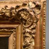 Unbekannter Portraitist des 18.Jh. „Zar Peter der Große (1672-1725)", Öl/Leinwand auf Hartfaser kaschiert, Prunkrahmen (kleine Defekte), 99,5x75cm (m.R. 125x101cm), rest., Craquelé - photo 10