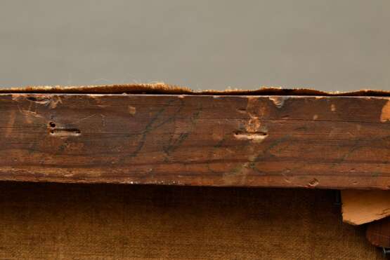 Unbekannter niederländischer Meister des 17./18.Jh. "Gast- oder Freudenhausszene", in der Art von Egbert van Heemskerk II (1635-1704), Öl/Leinwand, verso Provenienzangaben, Prunkrahmen, 47x37,5cm (m.R. 67x57cm)… - photo 17