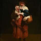 Unbekannter Künstler des 18.Jh. "Mutter und Kind", Öl/Leinwand doubliert, 61x47,5cm (m.R. 80,5x66,6cm), rest. - фото 1
