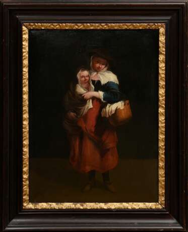 Unbekannter Künstler des 18.Jh. "Mutter und Kind", Öl/Leinwand doubliert, 61x47,5cm (m.R. 80,5x66,6cm), rest. - photo 2